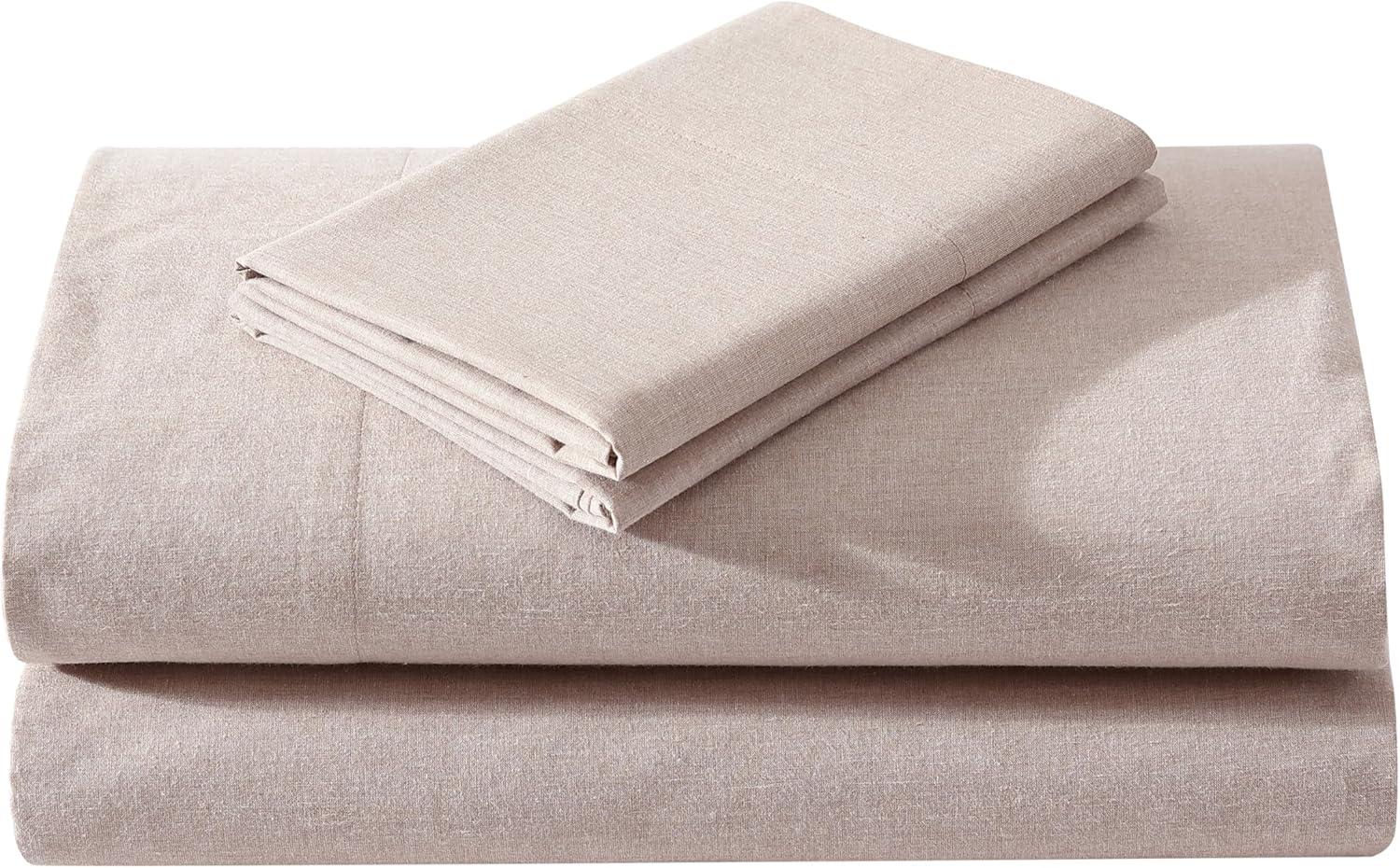 Easy Eco Sheet Set, Twin XL - Tan