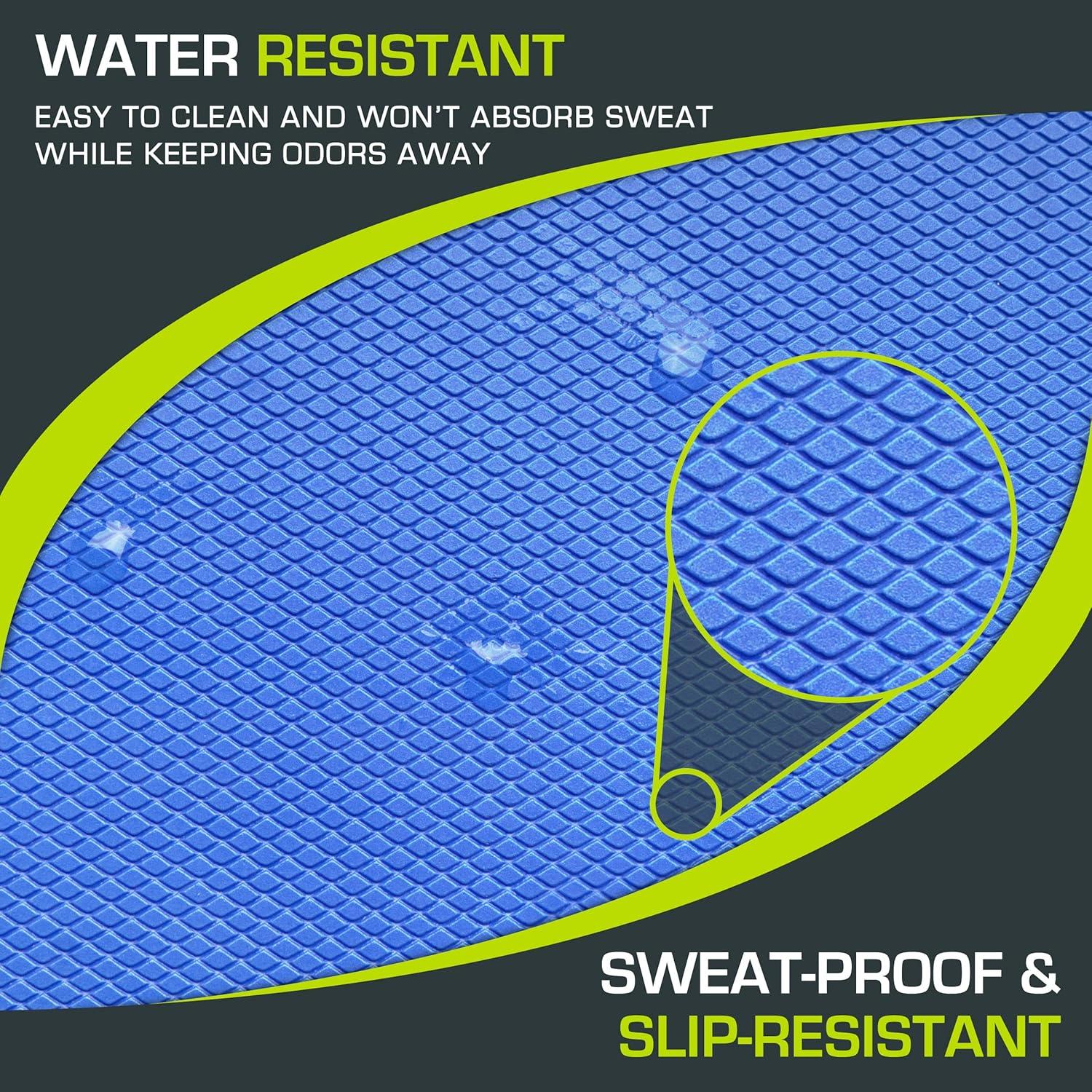 ProsourceFit Exercise Balance Pad 15.5x12.75-in, Blue