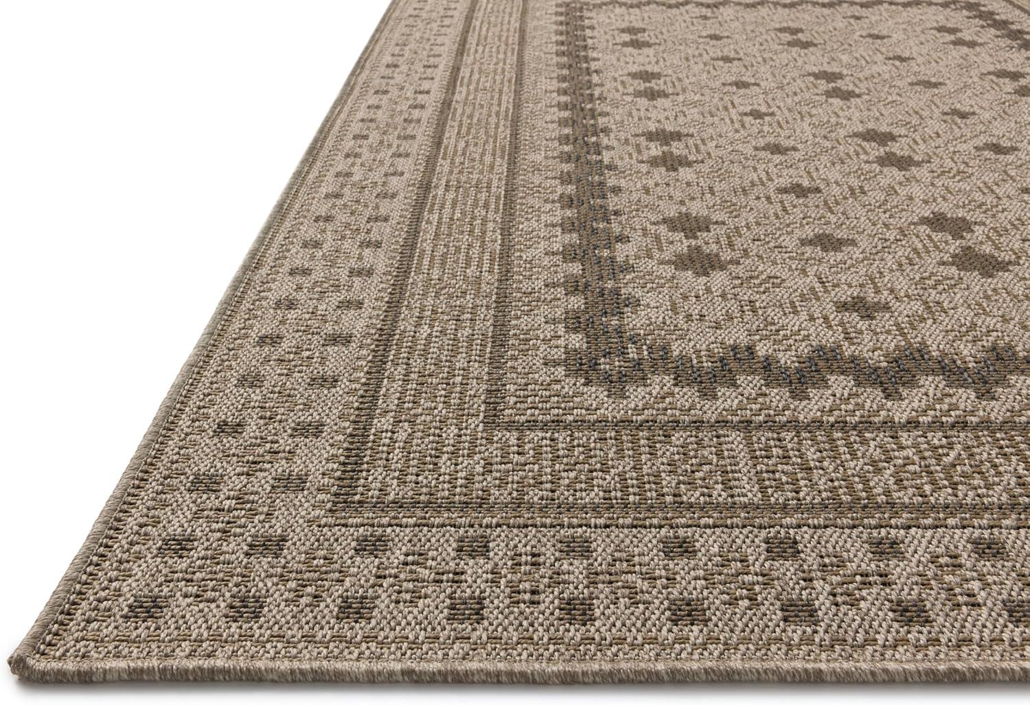 Chris Loves Julia x Loloi Providence Charcoal / Dove Indoor/Outdoor Area Rug