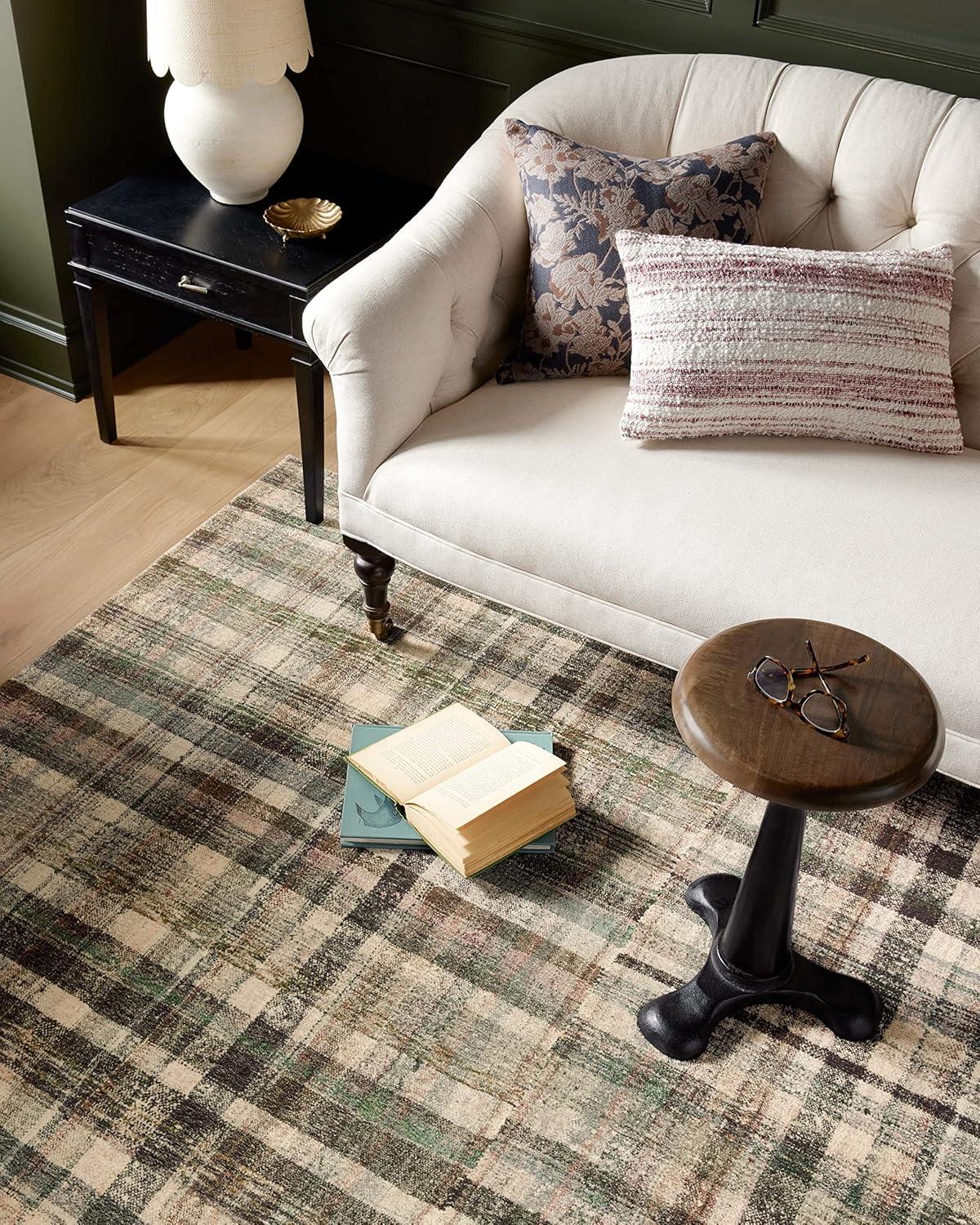 Humphrey Rug by Chris Loves Julia x Loloi - Forest and Multi / 5' x 7'