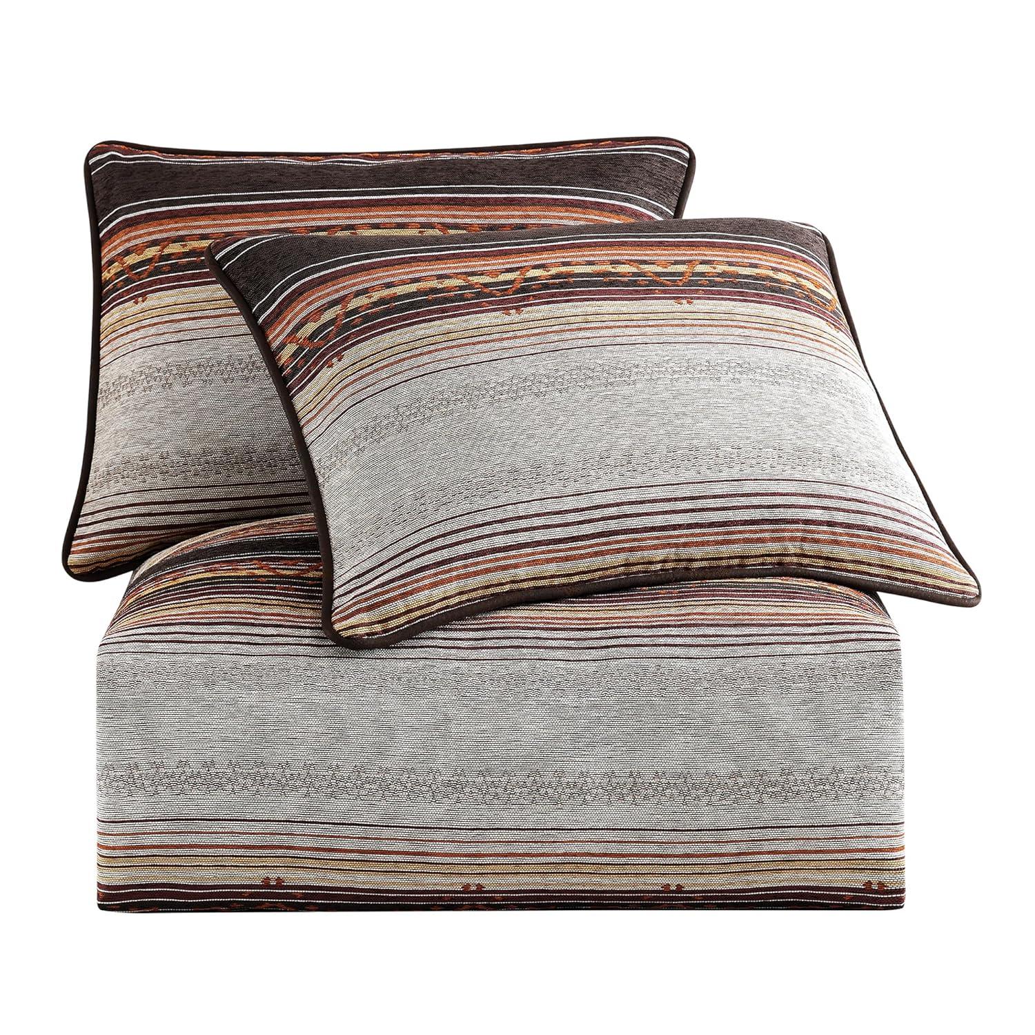 Paseo Road by HiEnd Accents Estes Chenille Jacquard Southwestern Lodge Comforter Set