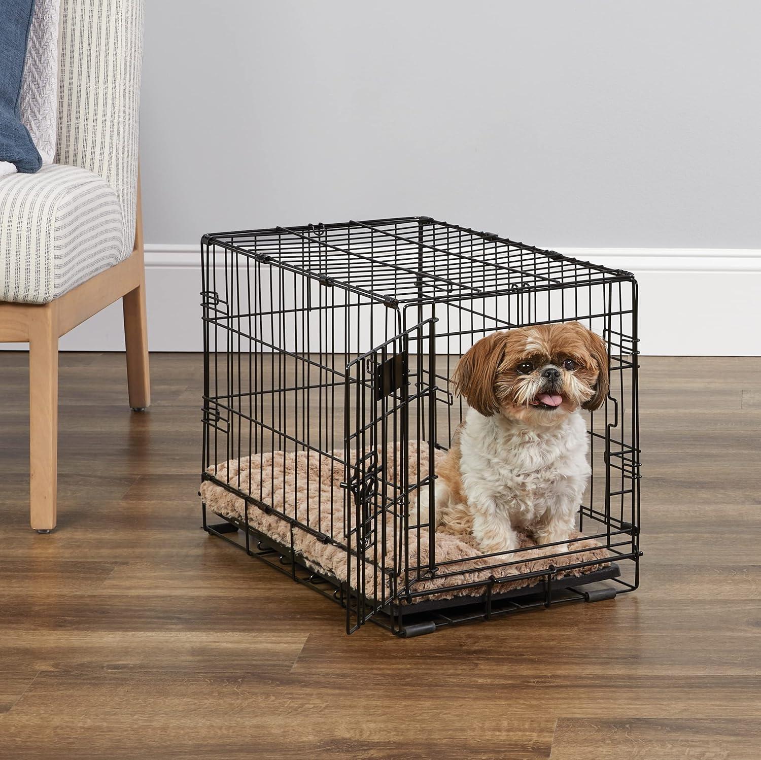 Midwest Homes For Pets MidWest Homes for Pets Newly Enhanced Single Door iCrate Dog Crate Includes Divider Panel