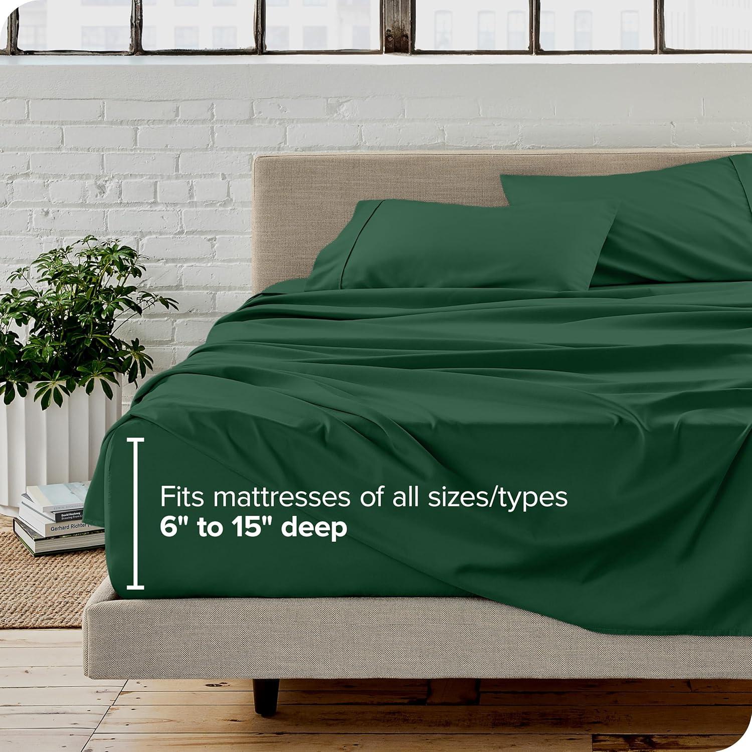 Bare Home Ultra-Soft Microfiber Sheet Set