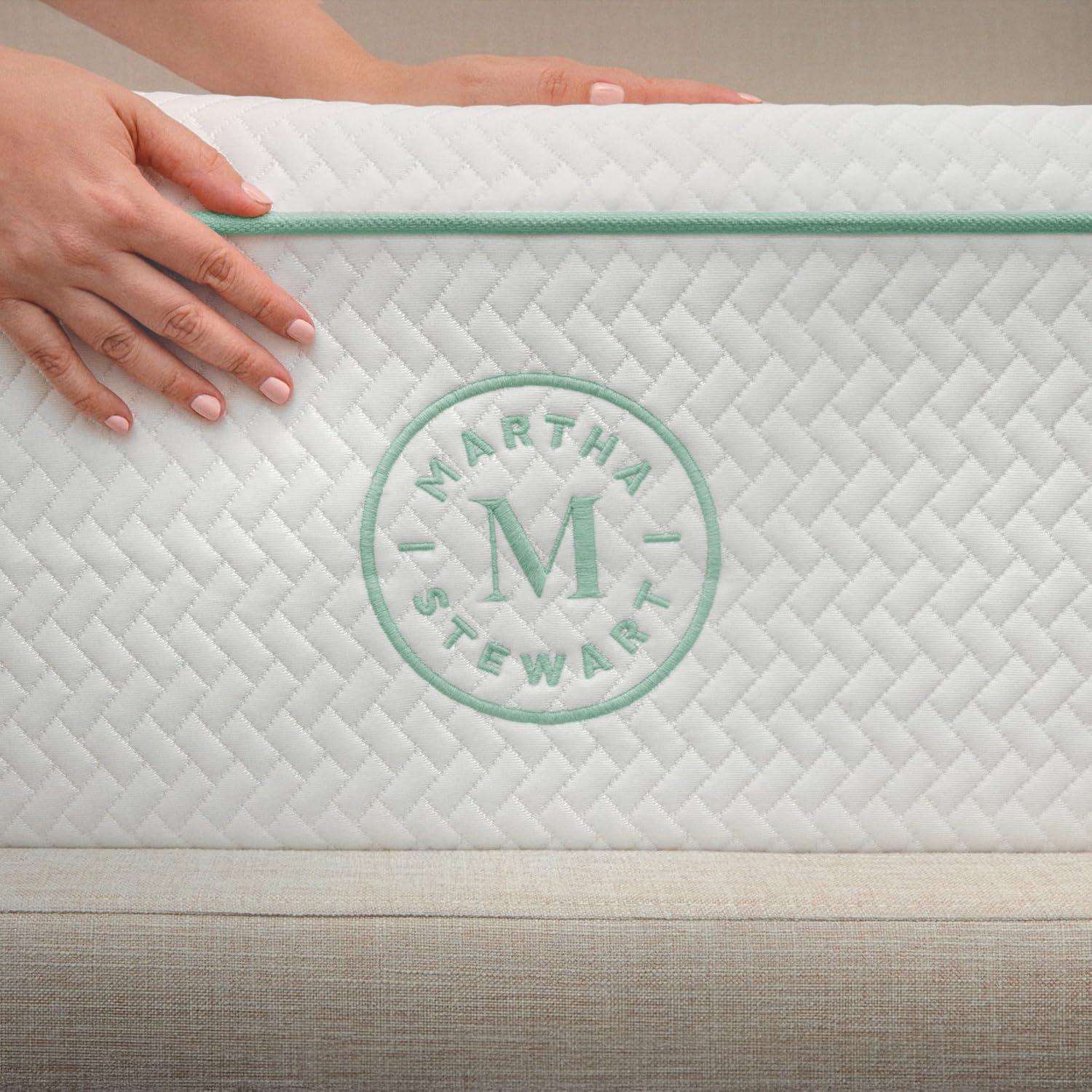 Martha Stewart  Premium Medium-Firm Dual-Action Cooling Memory Foam Mattress in a Box Queen - Cushion Firm