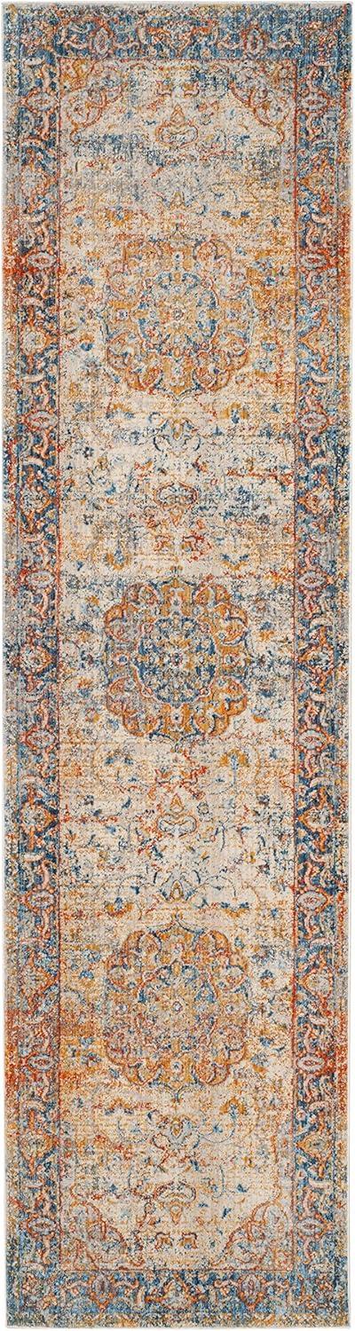 Vintage Persian VTP435 Power Loomed Area Rug  - Safavieh