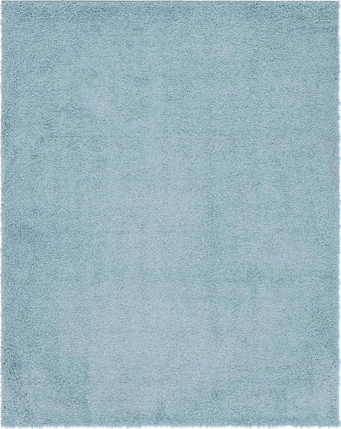 Unique Loom 8' 0 x 10' 0 Davos Shag Dusty Rose Area Rug