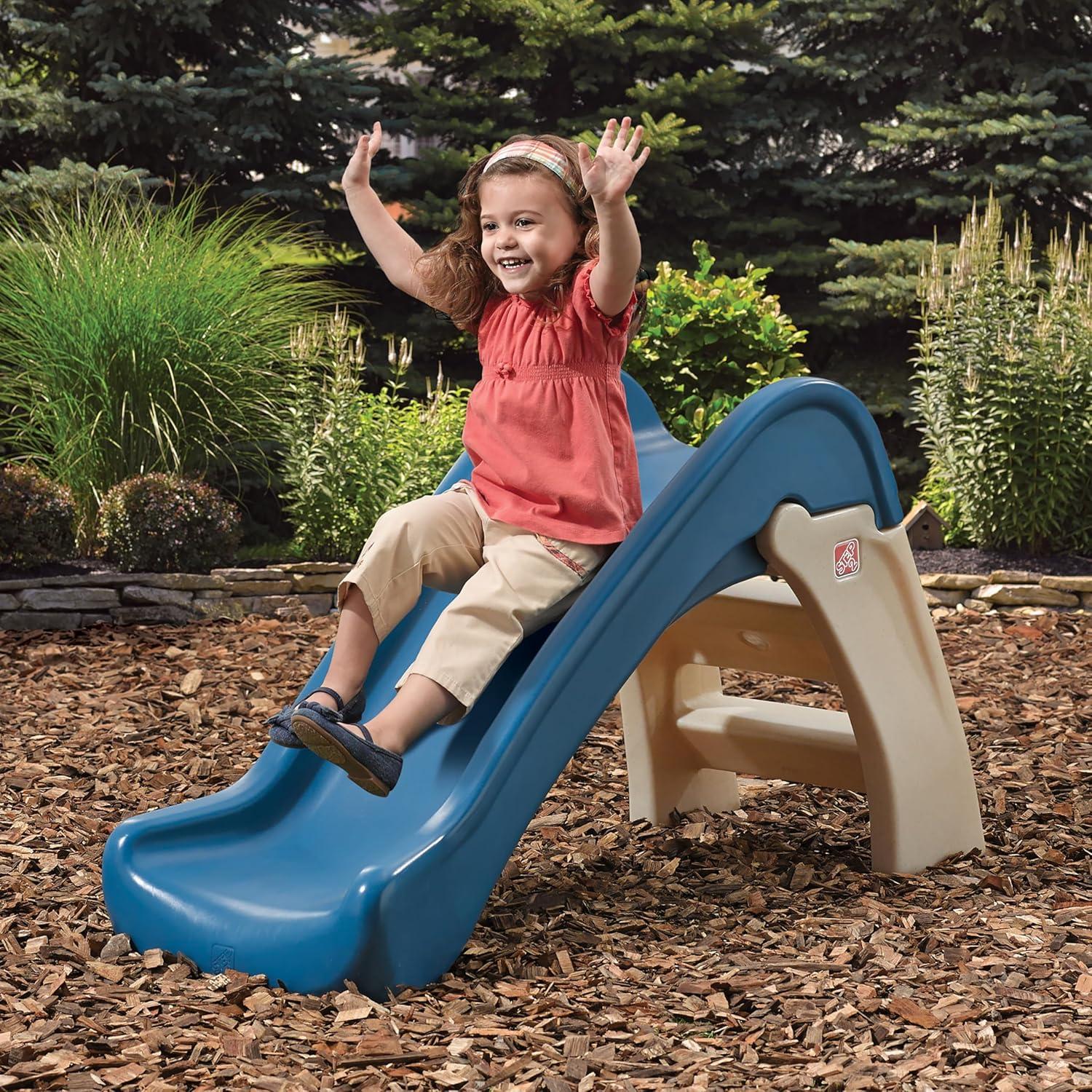Step2 Step2 Play and Fold Jr. Slide and Outdoor Climber for Toddlers