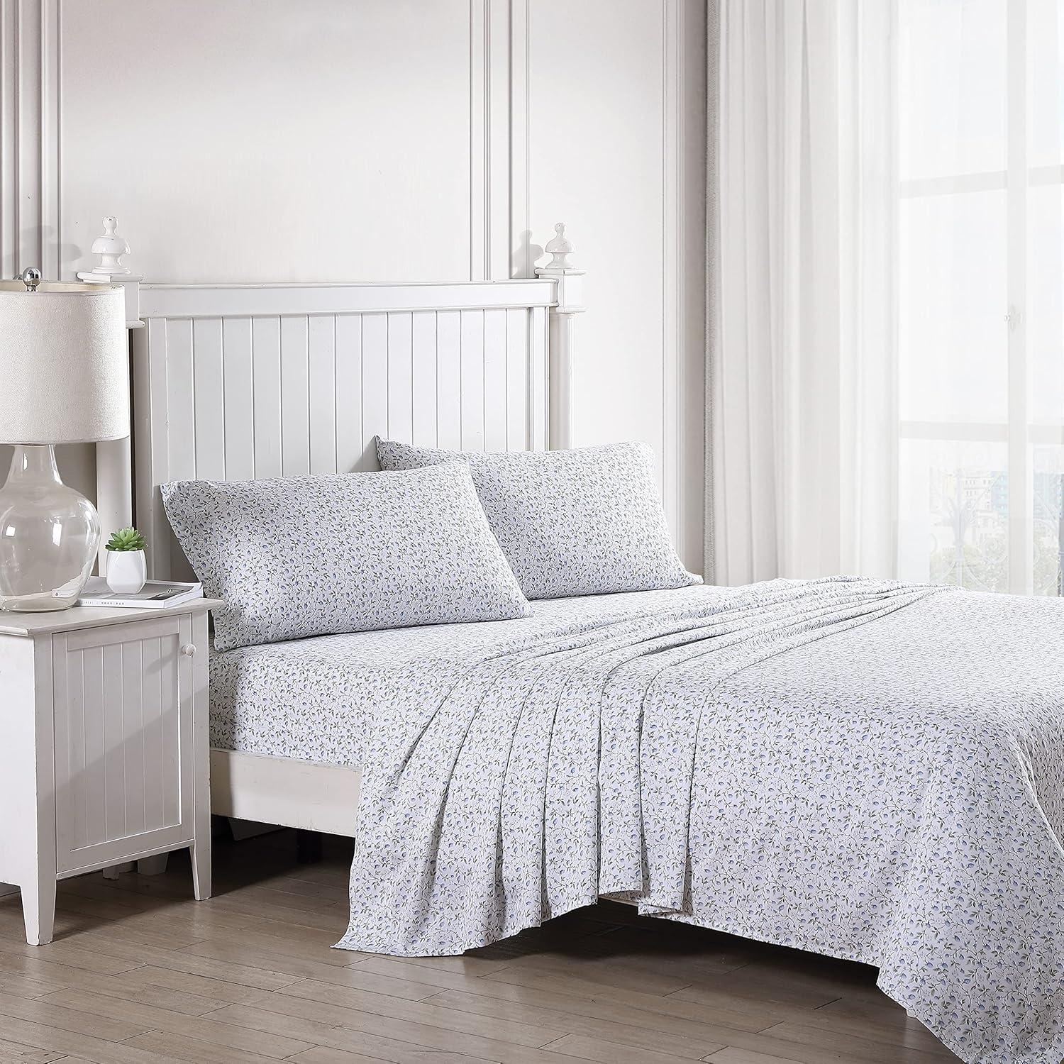 Laura Ashley Laura Ashley Sateen Cotton Printed Sheet Sets