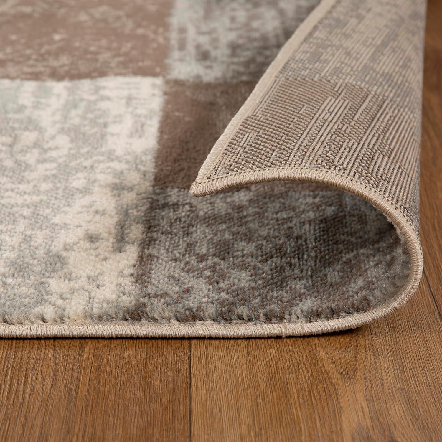 Superior Rockwood Geometric Indoor Area Rug, 8' x 8' Square, Slate