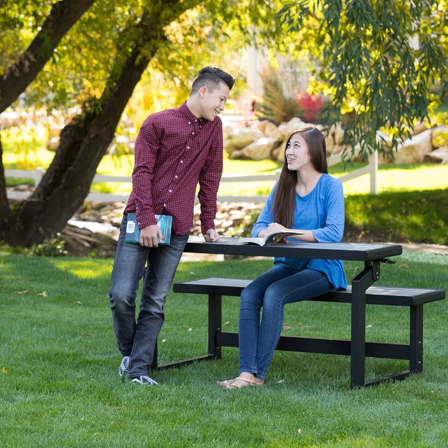 Metal Outdoor Bench