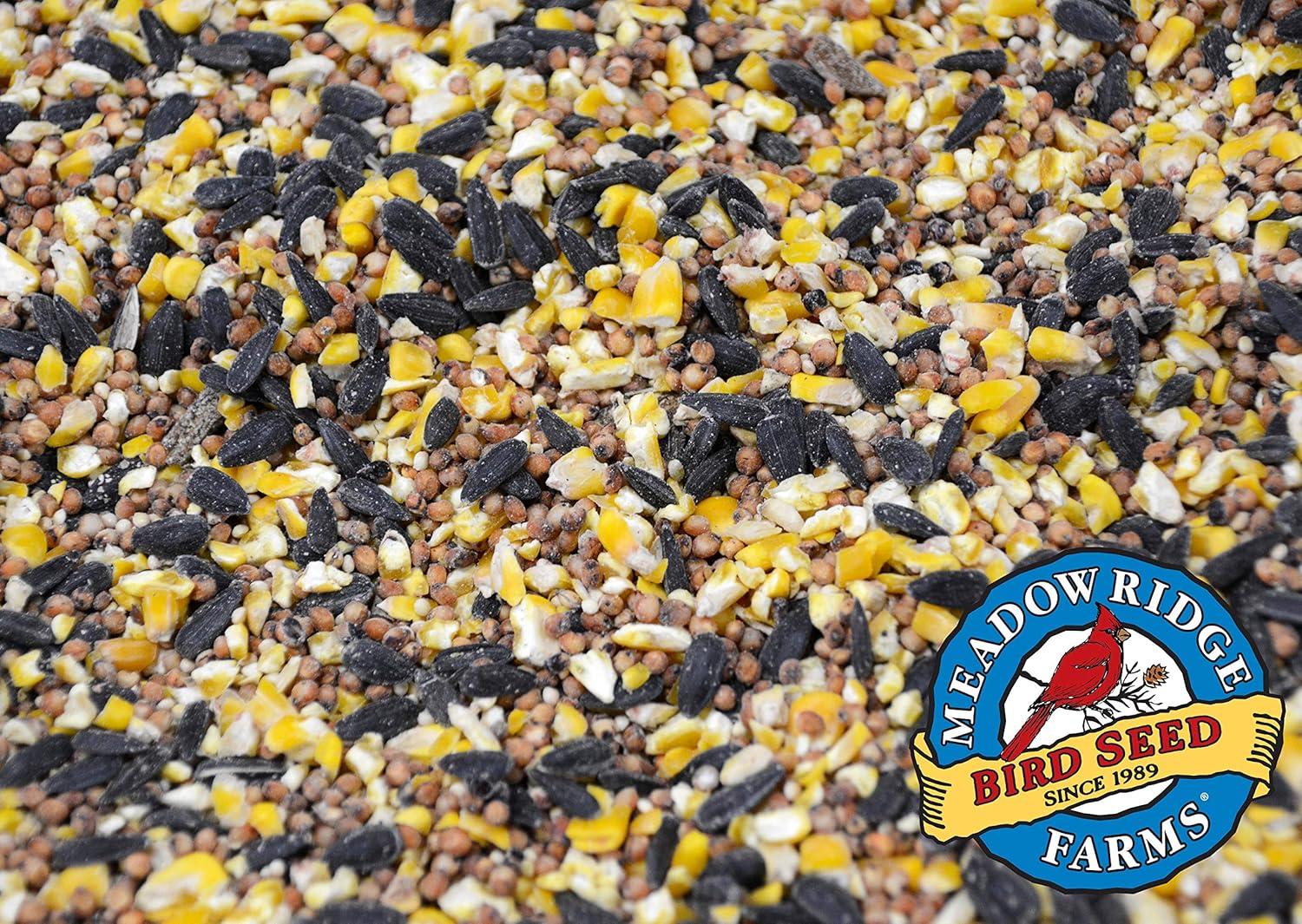 Meadow Ridge Farms All Wild Birds Mixed Grains Wild Bird Seed 40 lb