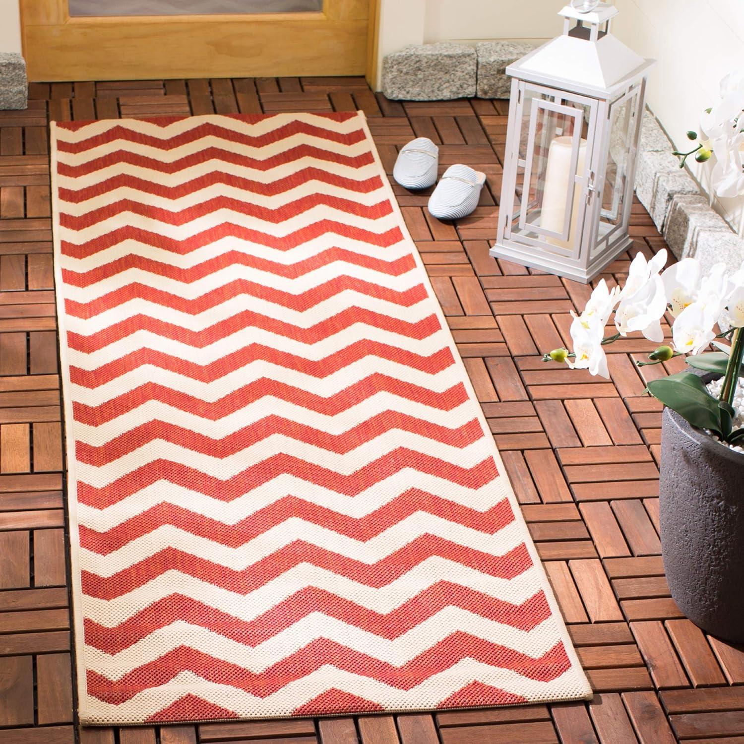 Courtyard CY6244 Power Loomed Indoor/Outdoor Area Rug  - Safavieh