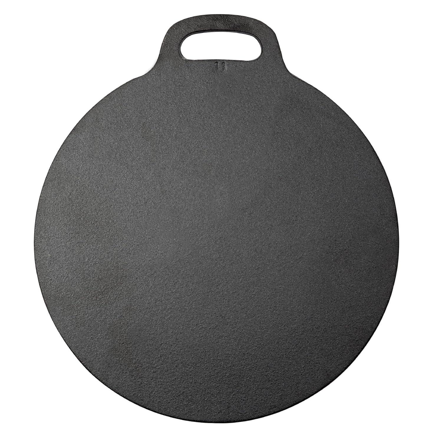 Victoria Victoria Cast Iron Round Reversible Griddle, Seasoned