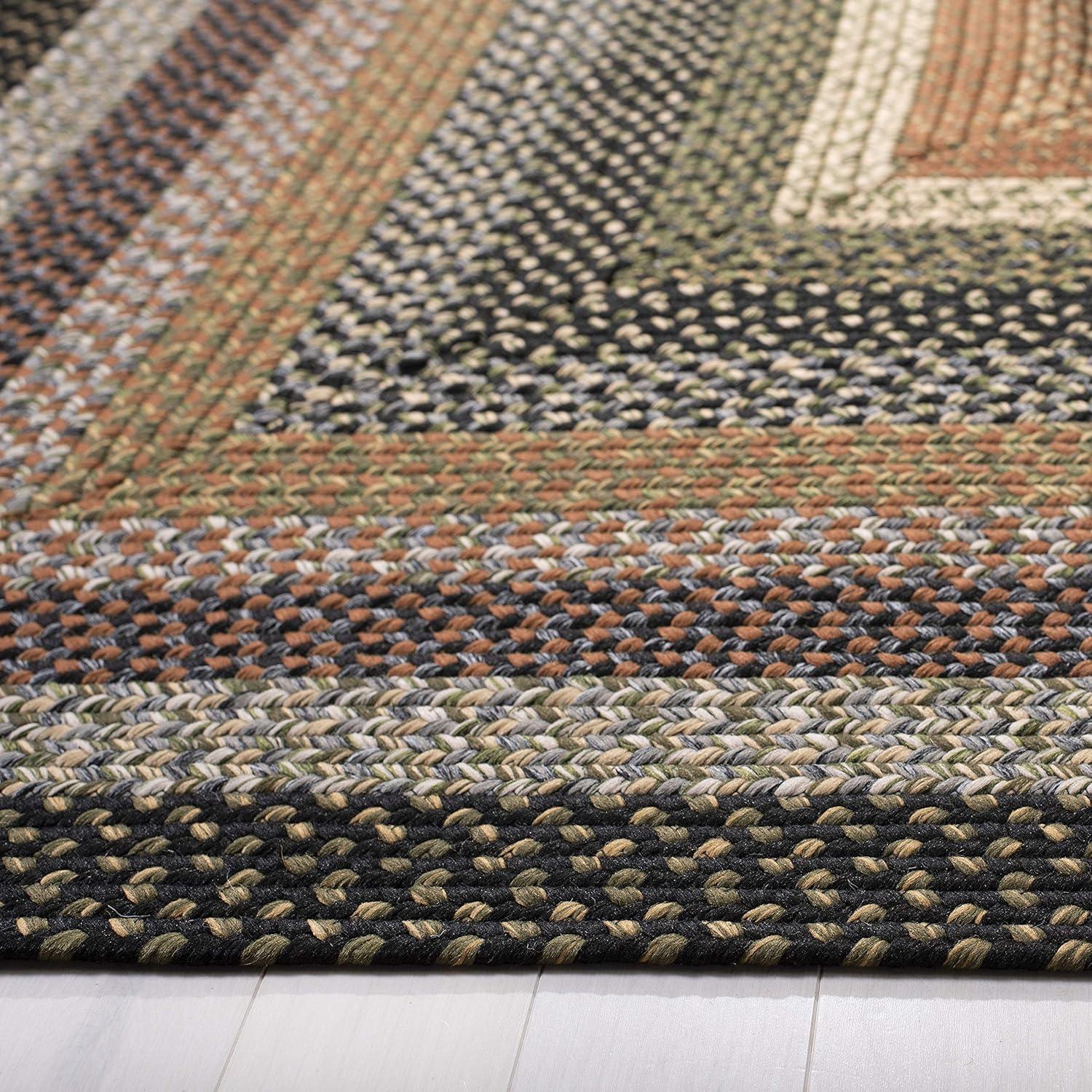 Braided BRD308 Hand Woven Area Rug - Multi - 6'x9' - Safavieh.