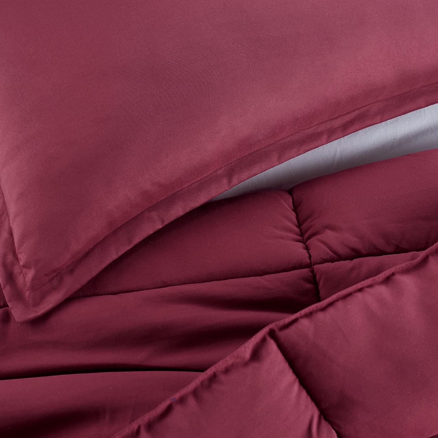 Serta Microfiber 3 Piece Comforter Set