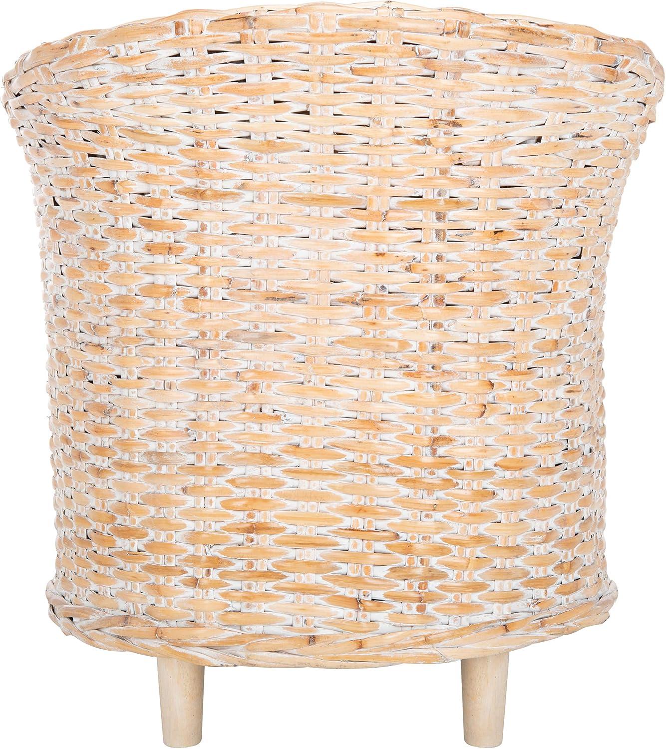 Omni Rattan Barrel Chair  - Safavieh