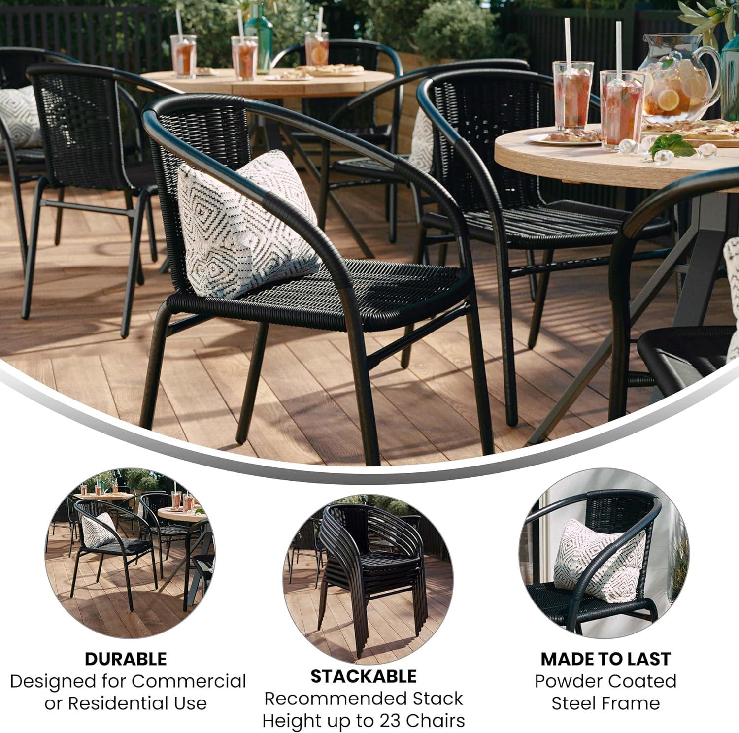 Anadea Outdoor Dining Armchair (Set of 4)