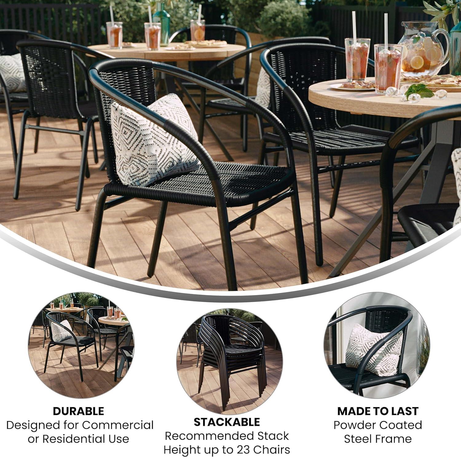 Anadea Outdoor Dining Armchair (Set of 4)