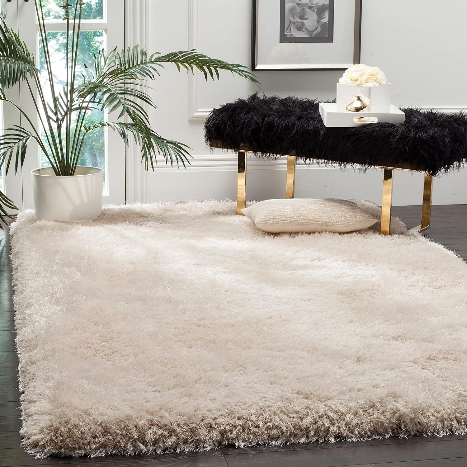 Luxe Shag SGX160 Hand Tufted Rugs - Safavieh