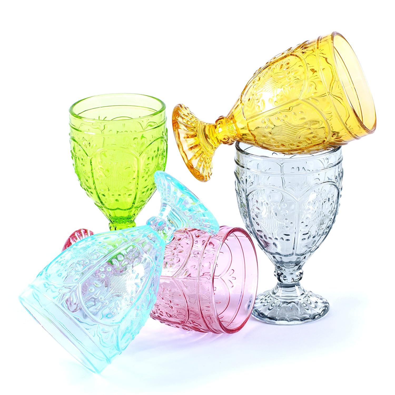 Fitz and Floyd Trestle 12 oz. Water Goblet (Set of 4)