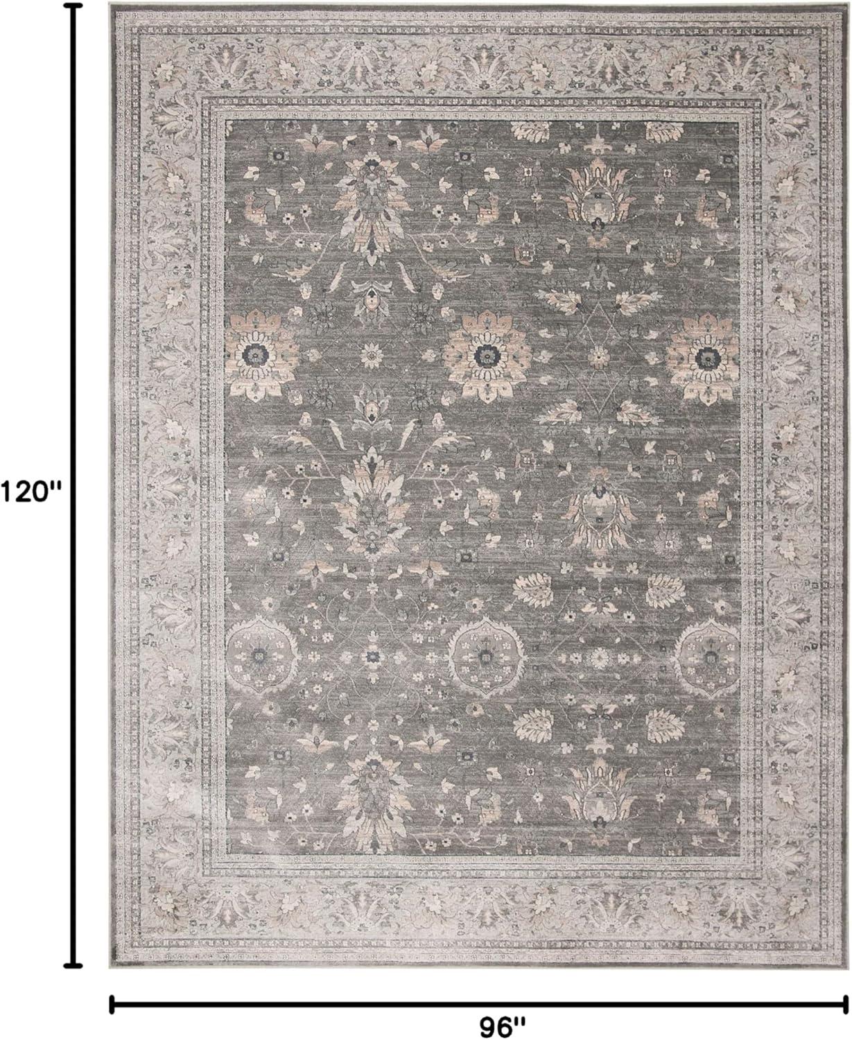 SAFAVIEH Vintage Hiren Oriental Area Rug, Grey/Beige, 8' x 10'