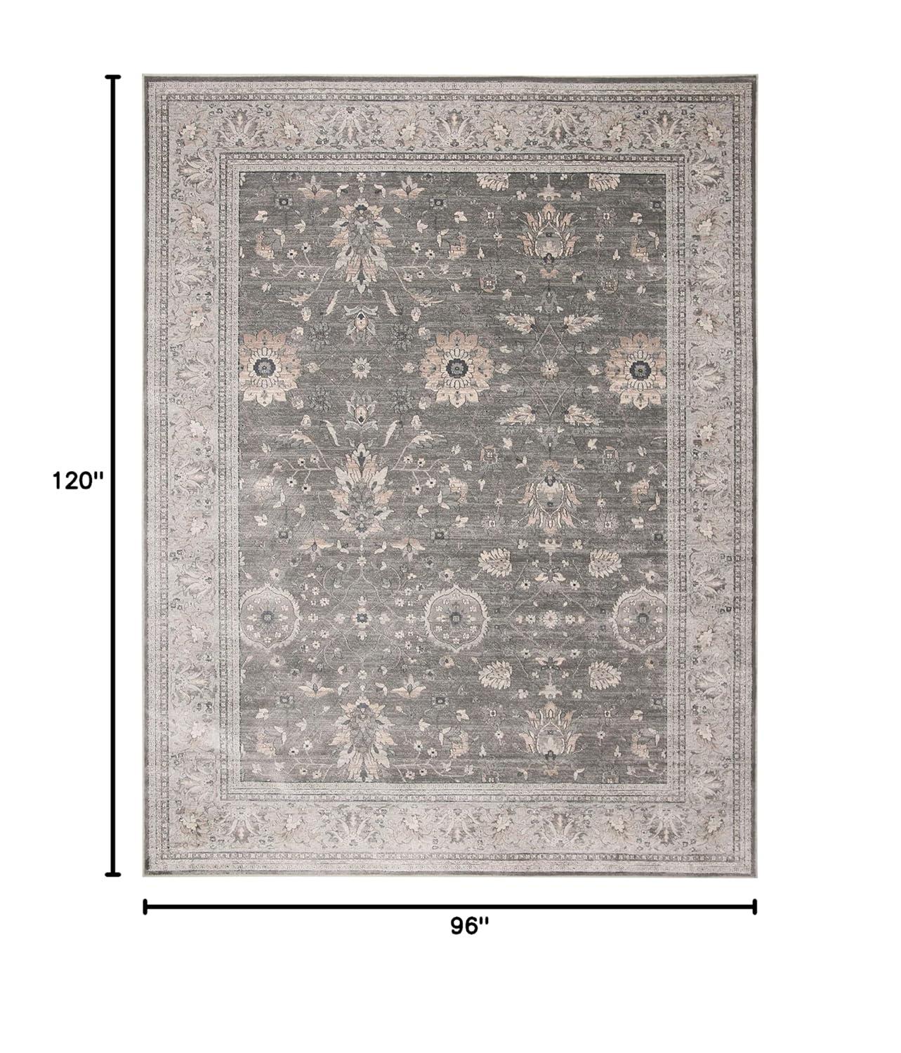 SAFAVIEH Vintage Hiren Oriental Area Rug, Grey/Beige, 8' x 10'