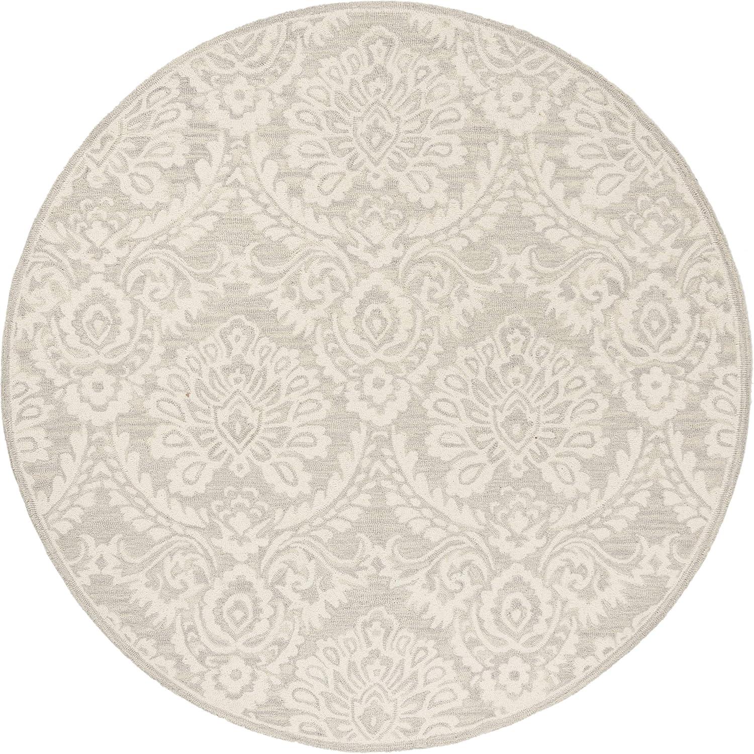 Tansy Wool Silver / Ivory Rug