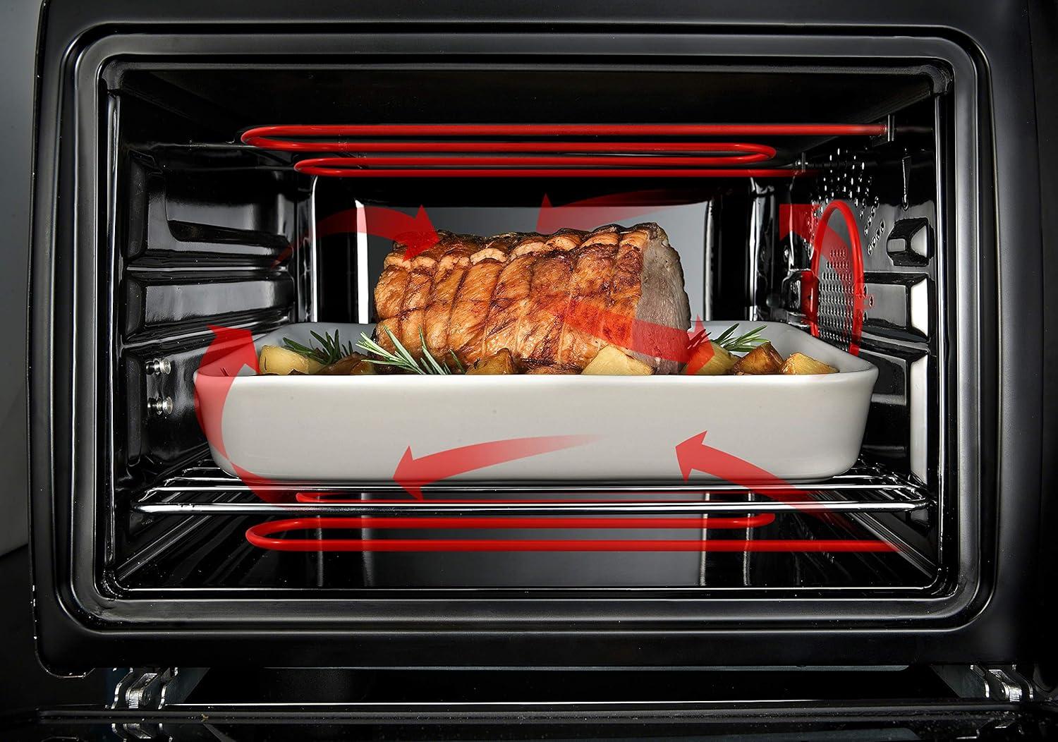 Stainless Steel Digital Convection Oven with LCD Display