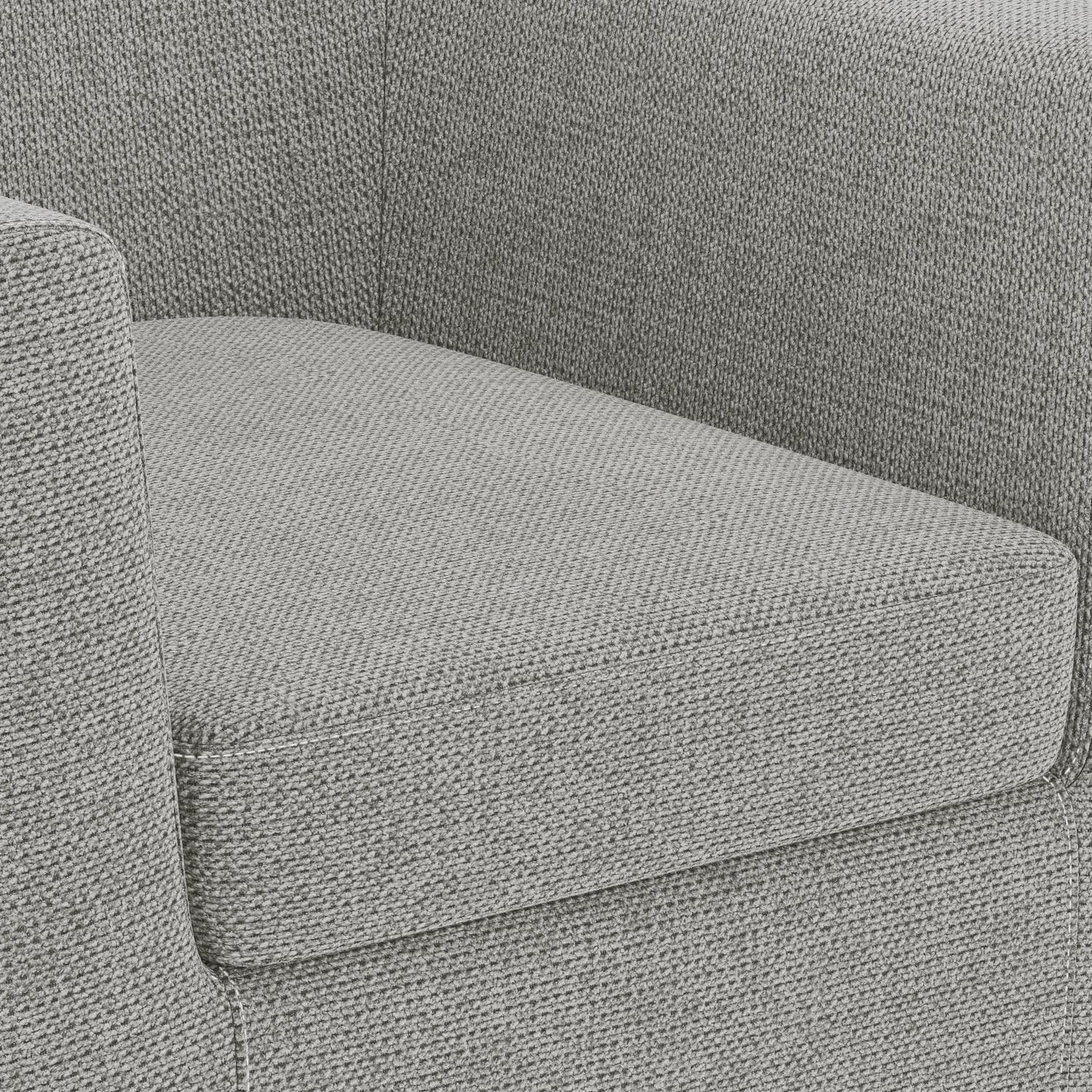 Simpli Home Thorne 30"W Upholstered Contemporary Accent Chair with Curved Back and Removable Foam Cushion