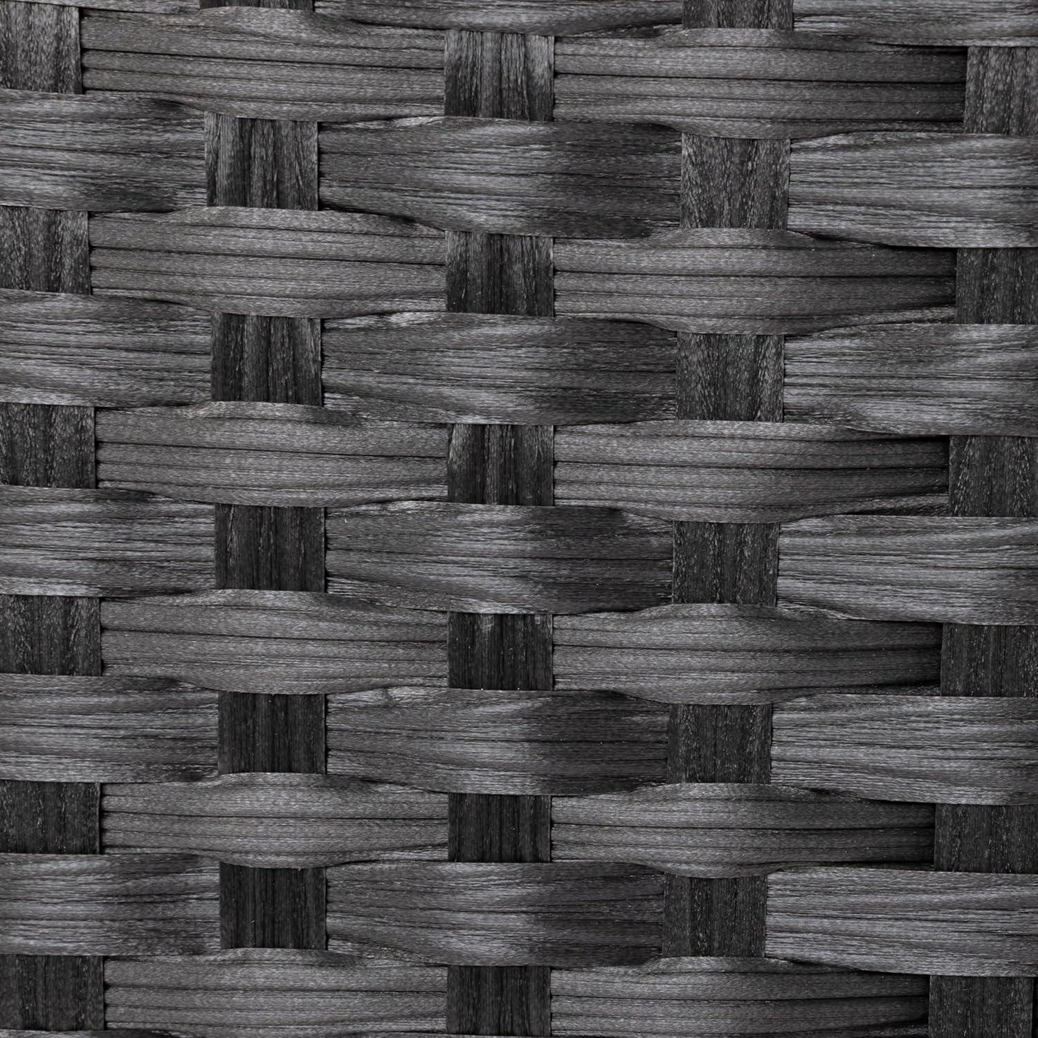 Handwoven Rectangle Laundry Hamper