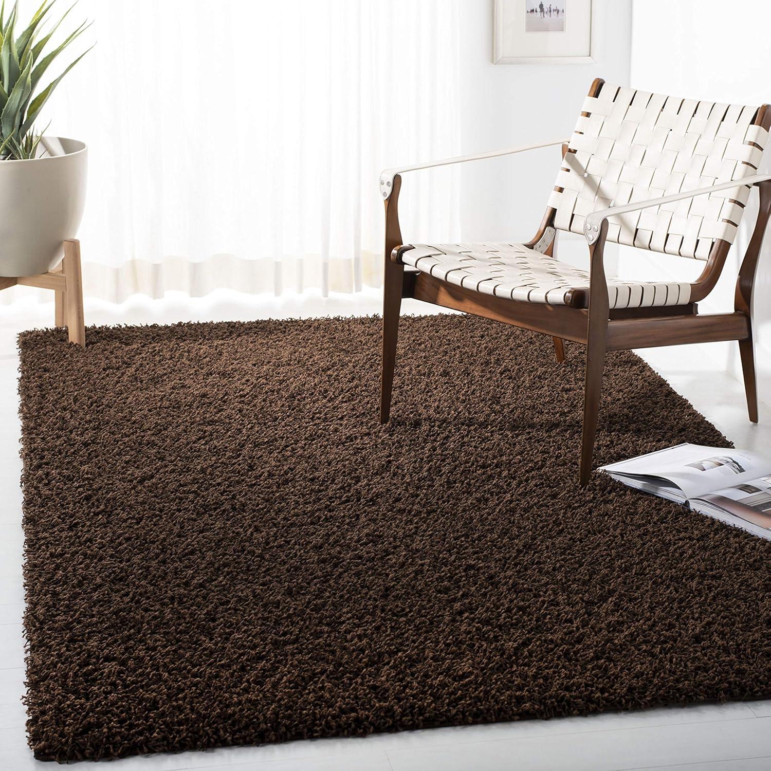 Athens Shag SGA119 Power Loomed Area Rug  - Safavieh