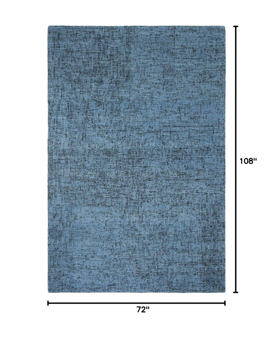 Abstract ABT208 Hand Tufted Area Rug - Blue/Multi - 6'x9' - Safavieh.