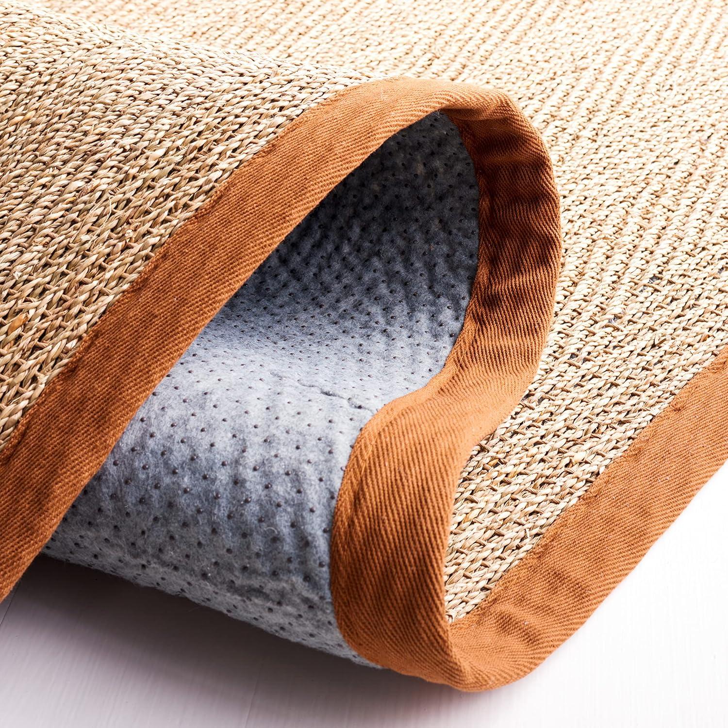 Natural Fiber NF115 Power Loomed Indoor Area Rug - Natural/Brown - 5'x8' - Safavieh