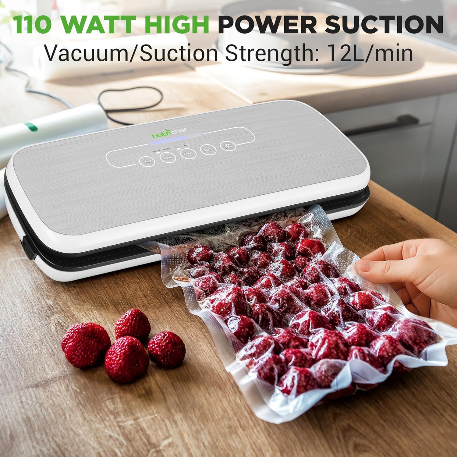 NutriChef Automatic Food Vacuum Sealer