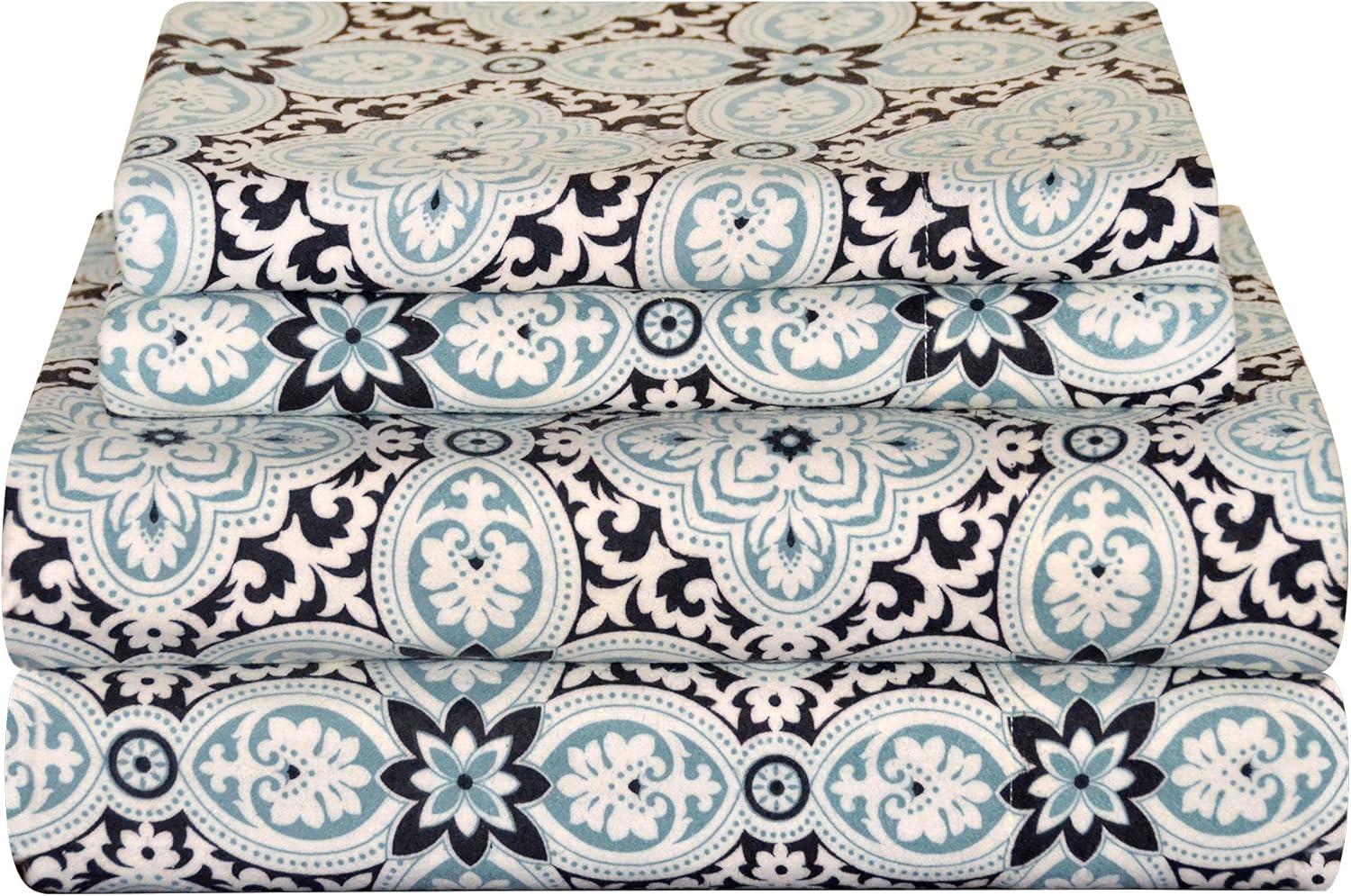 Pointehaven Flannel, 100% Cotton Sheet Set