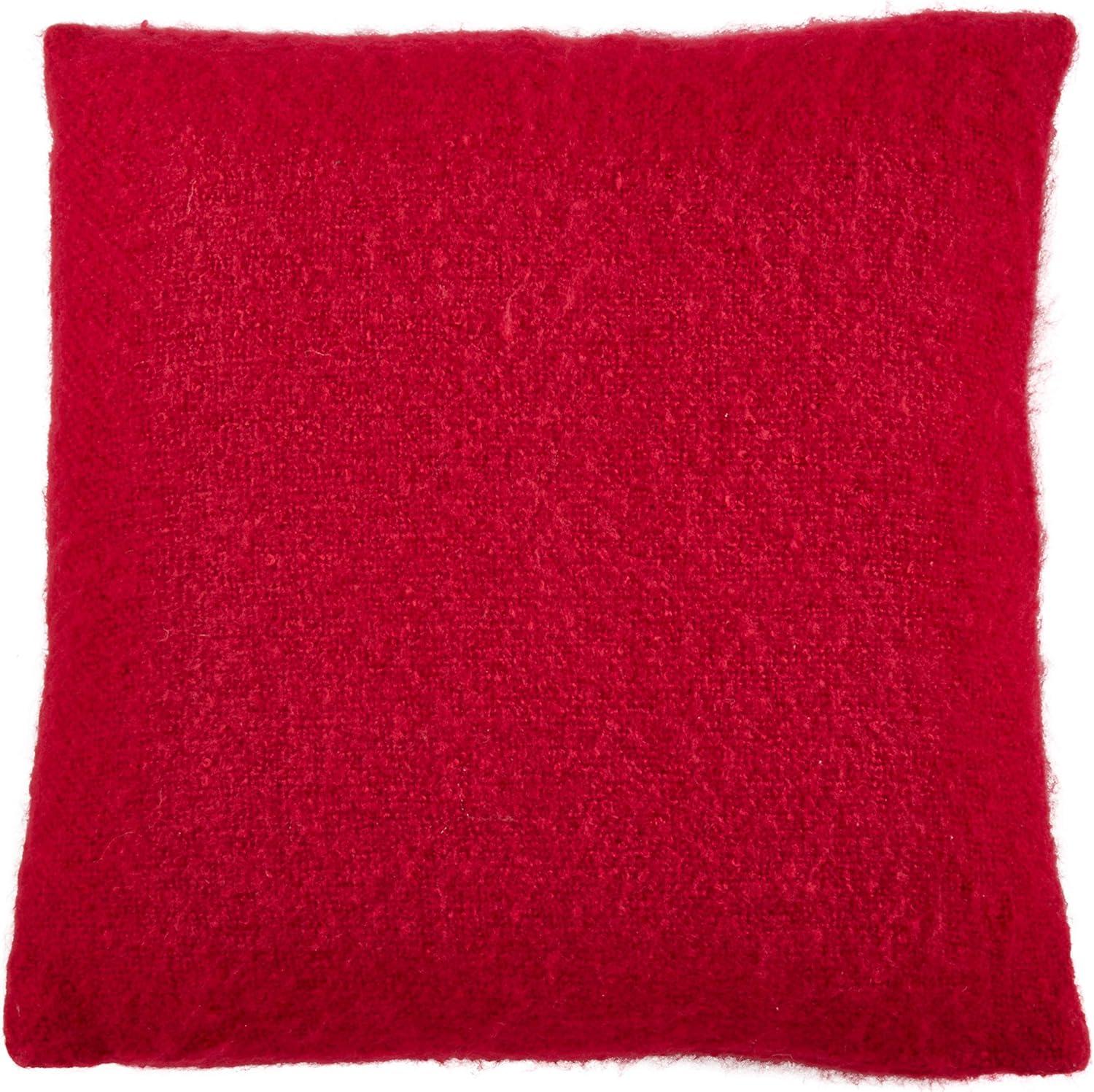 Faux Mohair Throw Pillow Cover - Saro Lifestyle