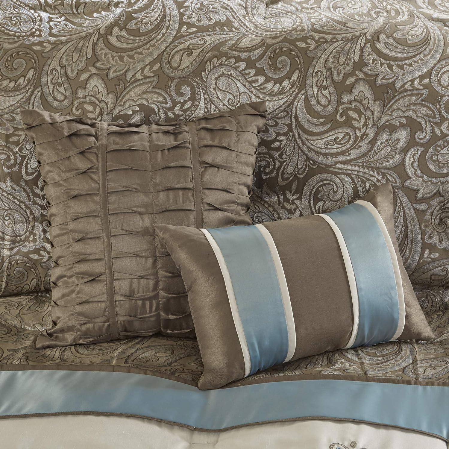 Caroline Jacquard 7 Piece Comforter Set