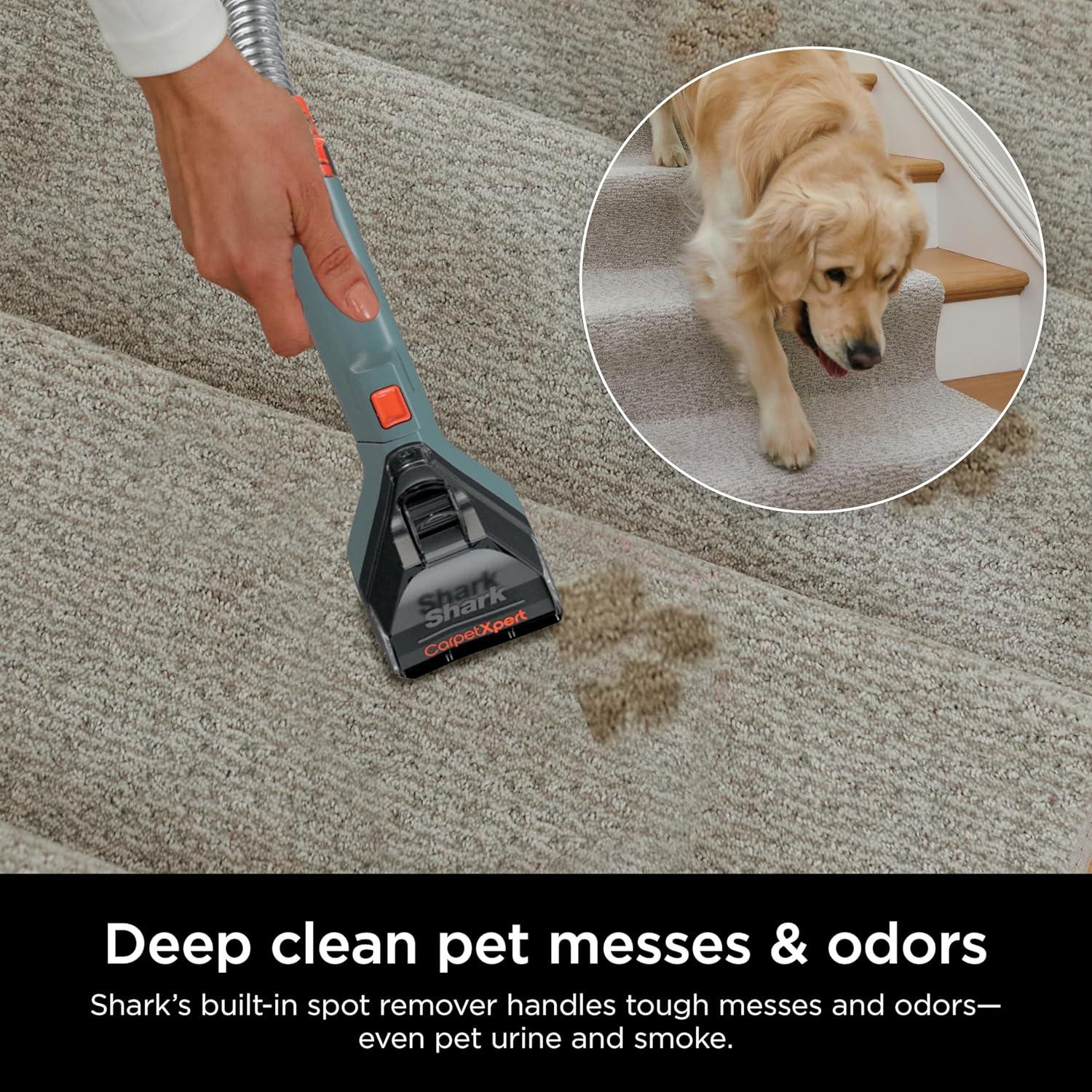 Shark CarpetXpert, Upright Carpet & Area Rug Cleaner for Pets, Deep Carpet Cleaning & Dirt & Grime Removal, Carpet Shampooer, EX151