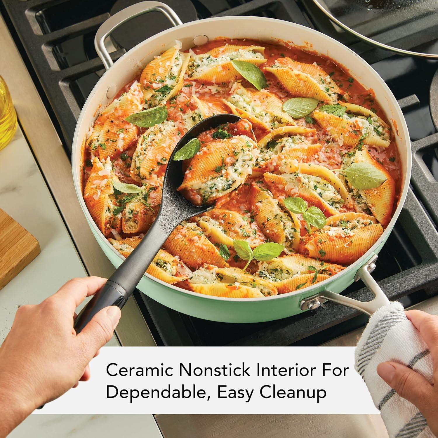 KitchenAid® KitchenAid® Hard Anodized Ceramic Nonstick Saute Pan with Lid, 5 Quart