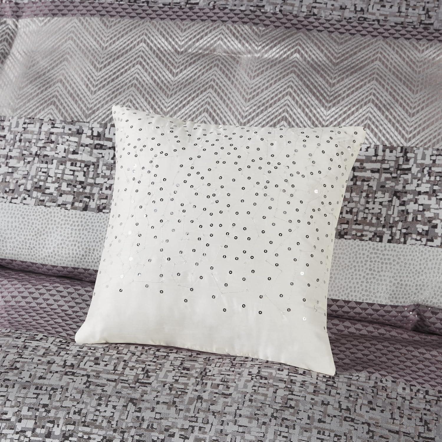 Madison Park Rhapsody 7 Piece Jacquard Comforter Set