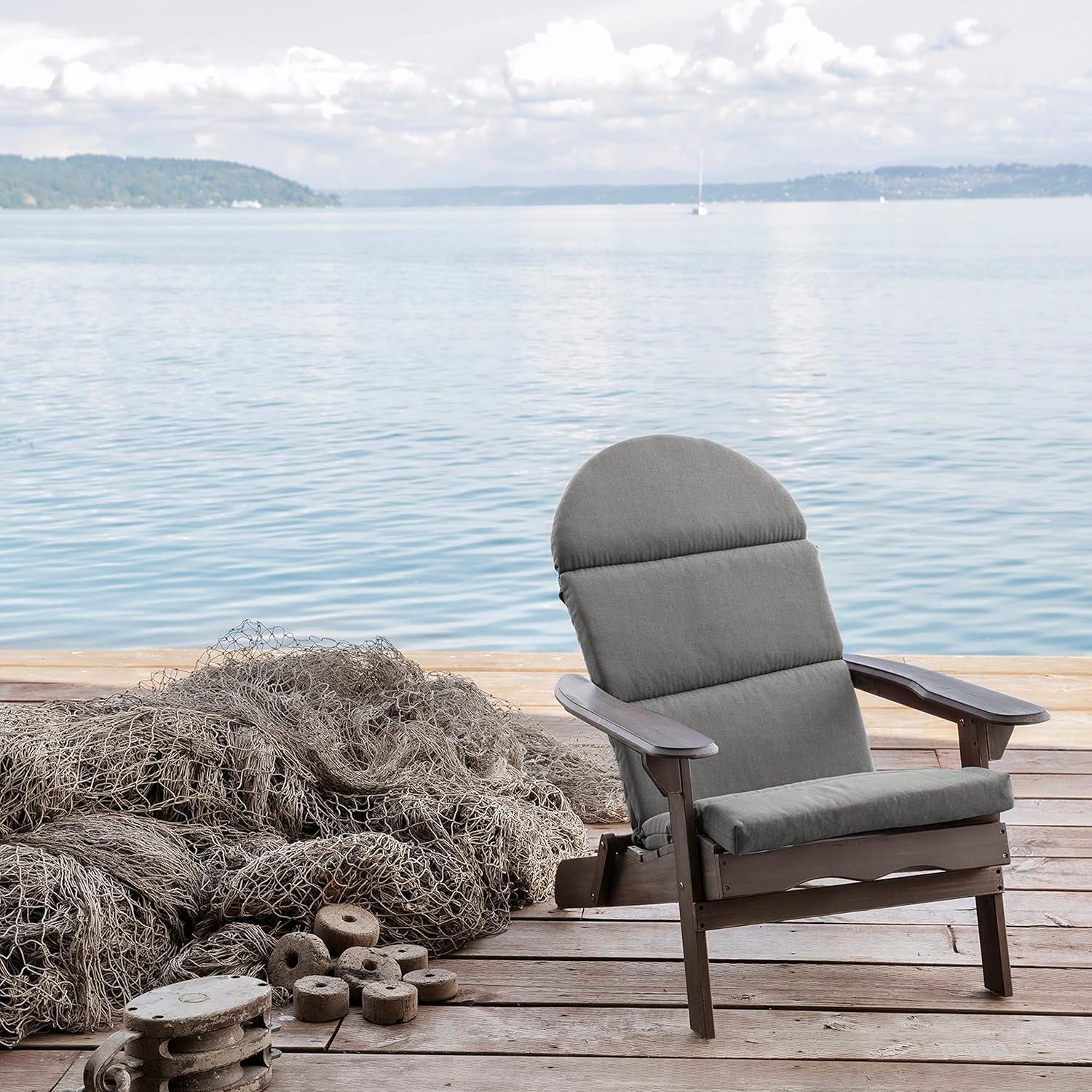 Arden Selections Oceantex Outdoor Adirondack Chair 2.5" Cushion