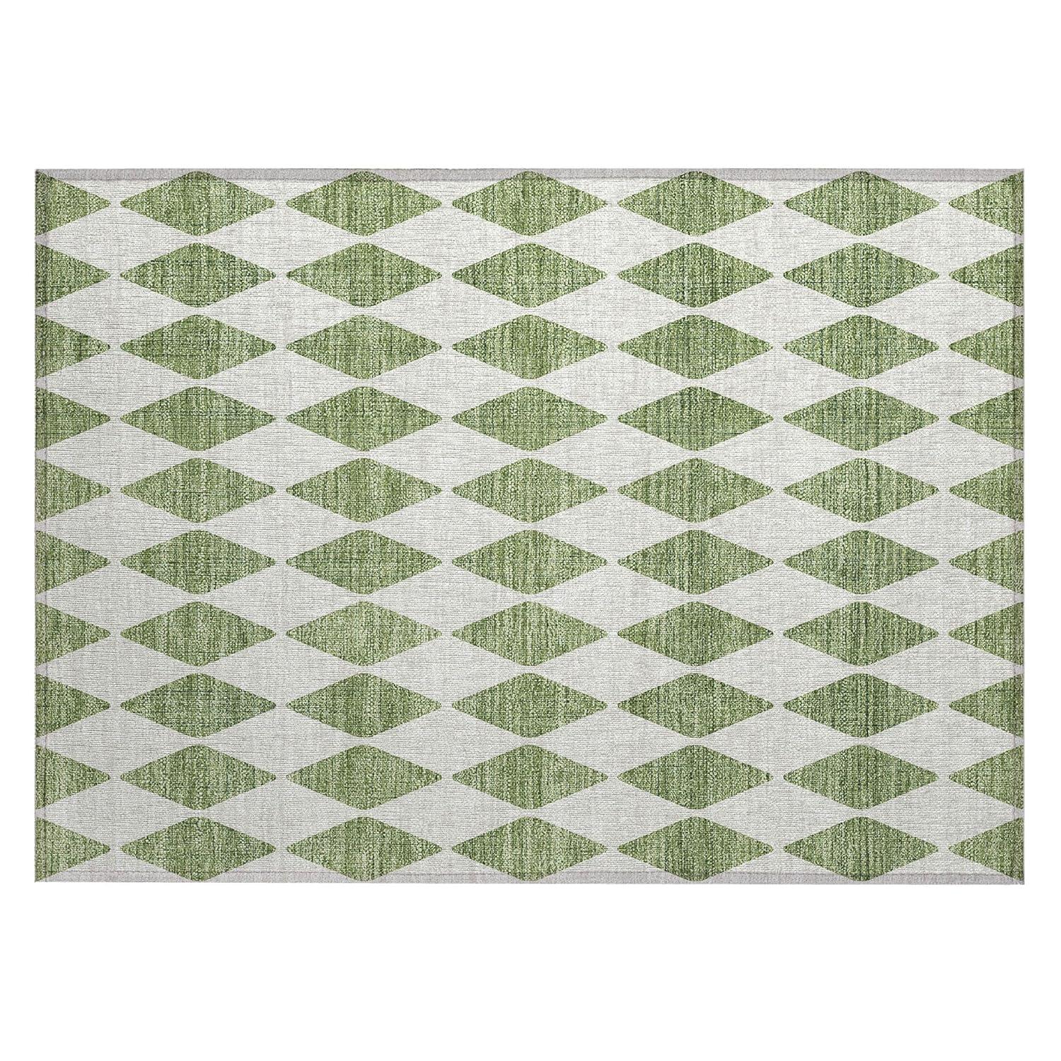Dalyn Rug Company & Addison Rugs Chronille ACN578 Alfombra Verde de 1'8" x 2'6"