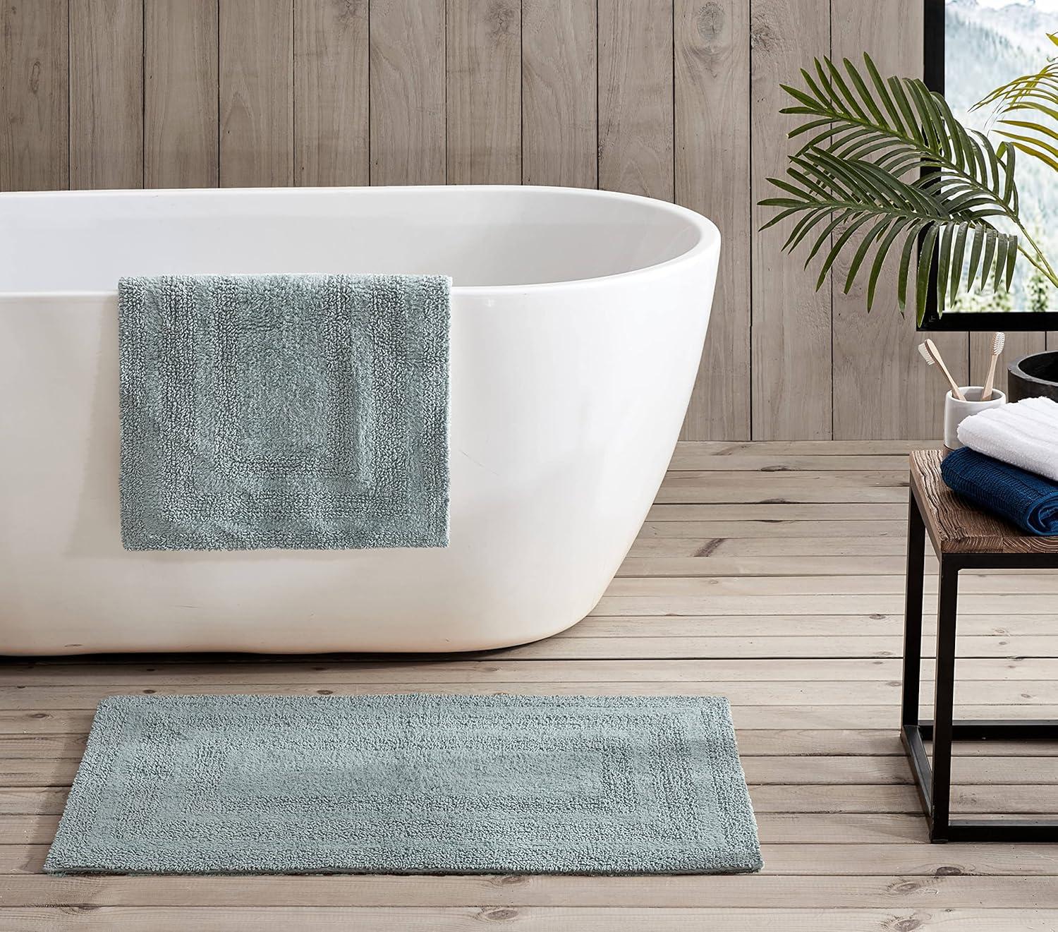 Eddie Bauer Logan Cotton 2 Piece Bath Rug Set