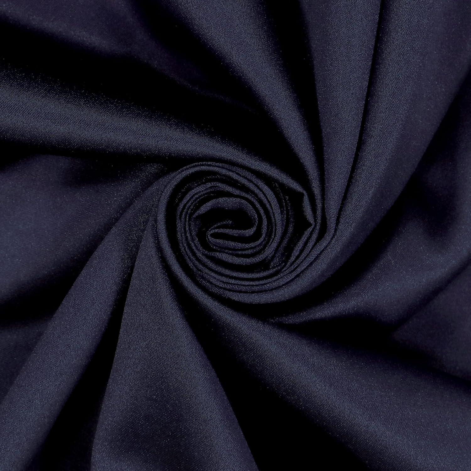 Eclipse Tricia Solid Curtain Panel, Room Darkening Rod Pocket Curtain Thermapanel (1 Panel)