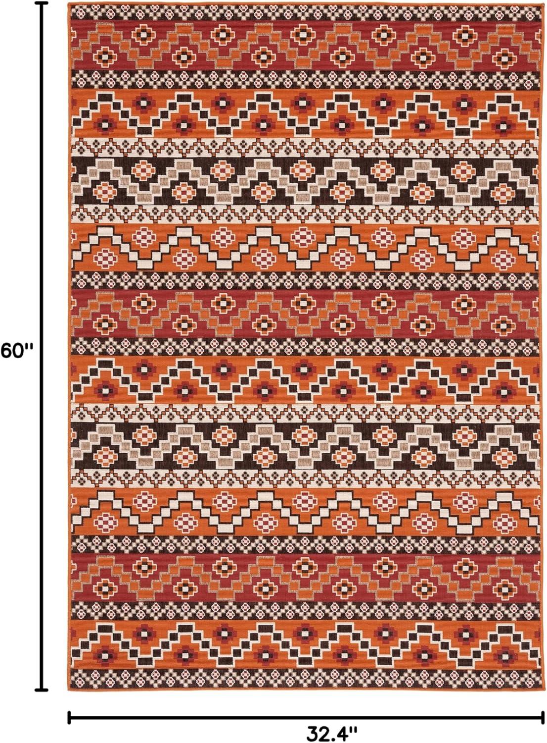 Northpoint Veranda Geometric Indoor/Outdoor Rug