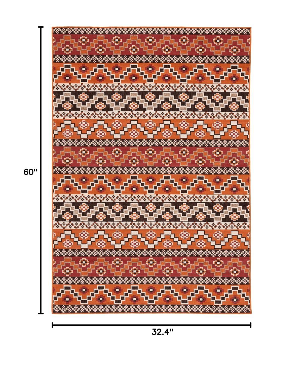 Northpoint Veranda Geometric Indoor/Outdoor Rug