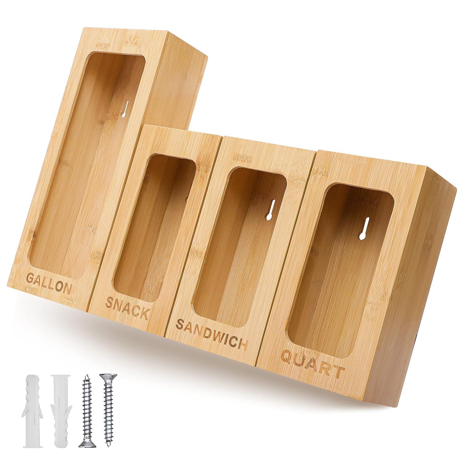 Palm Naki Storage Bag Organizer & Bag Holder for Kitchen Plastic Bag Storage