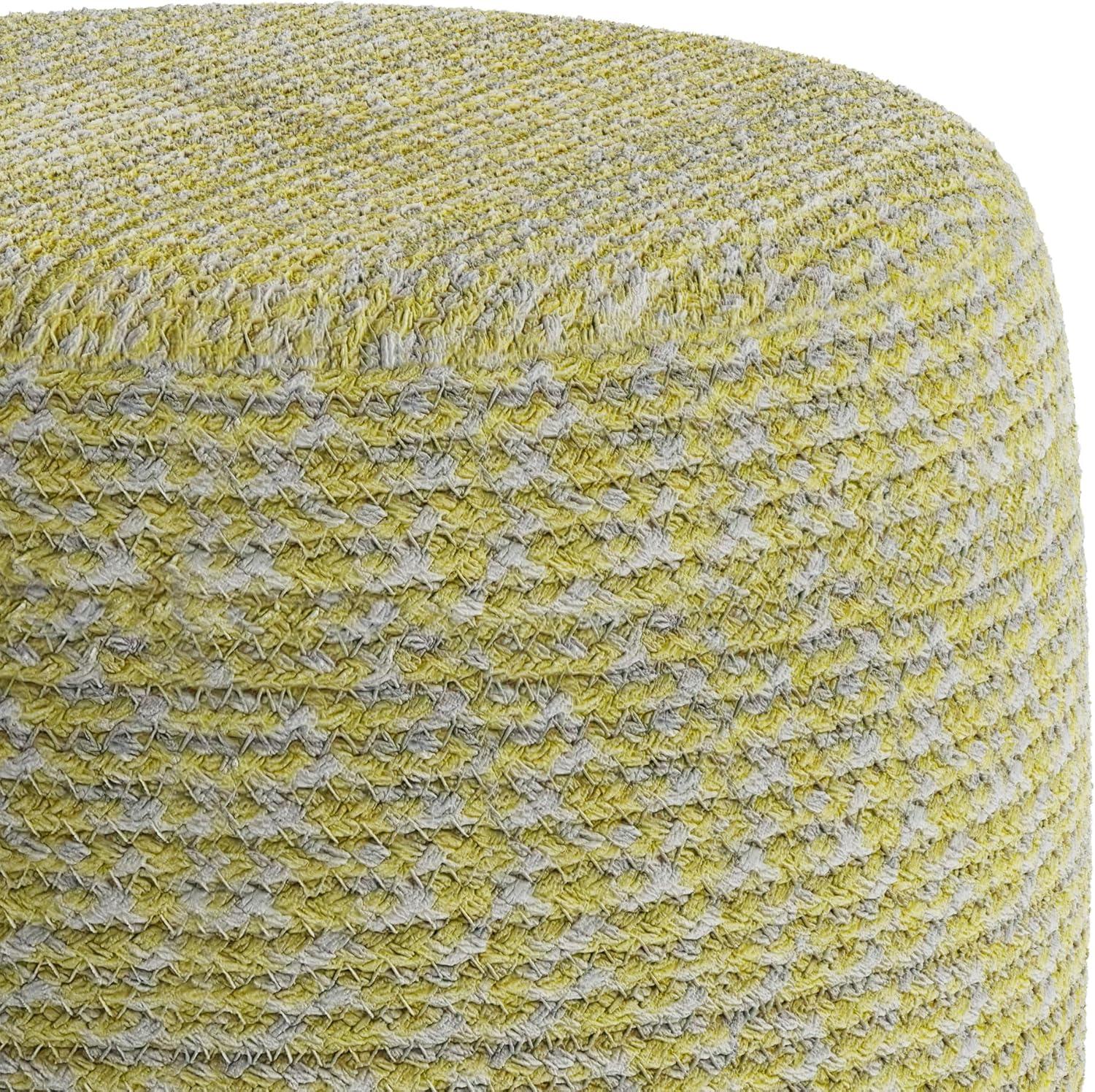 Simpli Home Bayley Upholstered Pouf