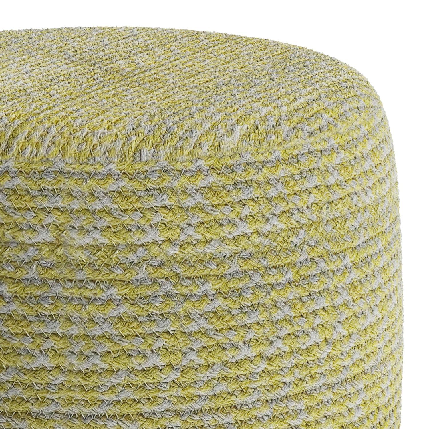 Simpli Home Bayley Upholstered Pouf