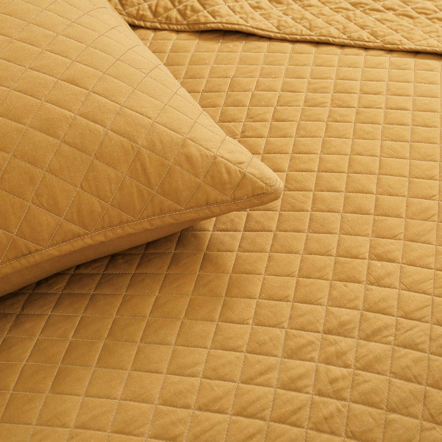 Lush Decor Ava Diamond Standard Cotton Modern & Contemporary Quilt Set